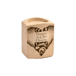 Heart Candle Keepsake